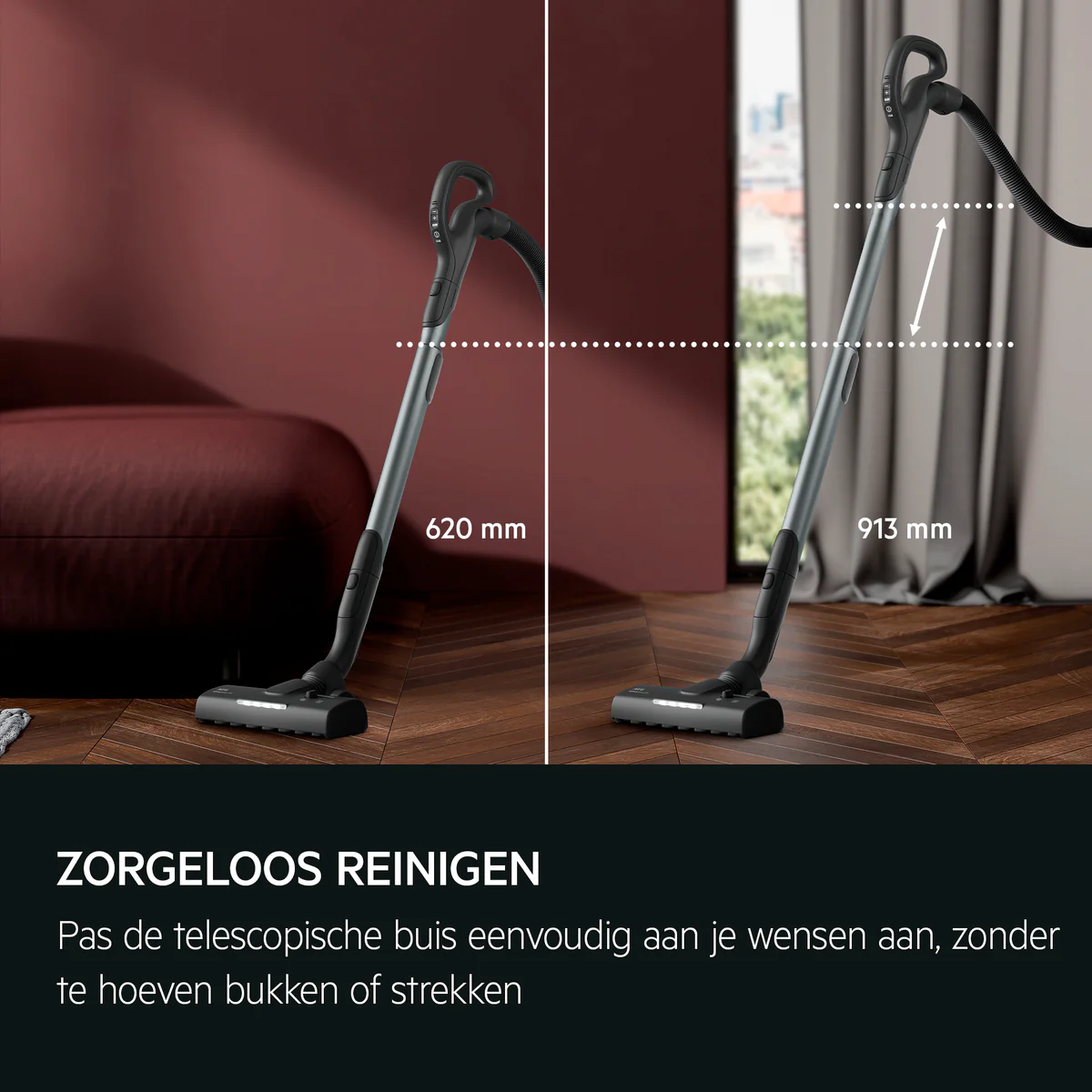 AEG AB81U1SW Stofzuiger met AllFloor AutoLEDmondstuk - Image 3