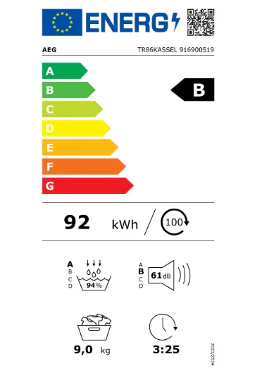 AEG TR86KASSEL warmtepompdroger met PreciseDrysensoren en 75,= cashback via AEG - Image 6