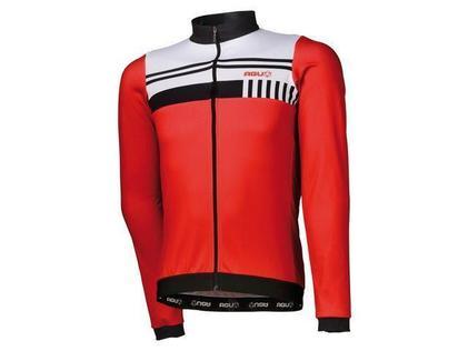 Agu Naro LM fietsshirt met lange mouwen rood heren - Image 2
