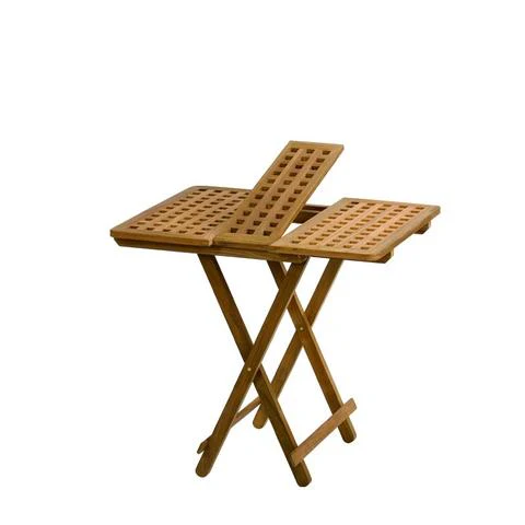 ARC Southampton klaptafel met tussenstuk 60x60/76 cm geolied - Image 2
