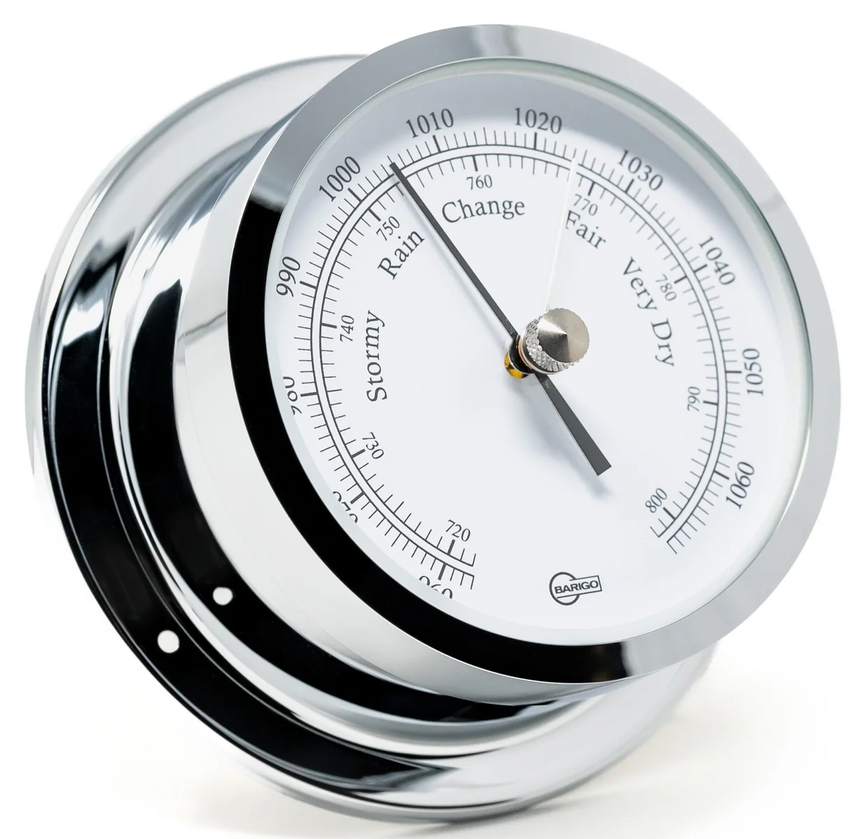 Barigo Star Barometer - Chroom