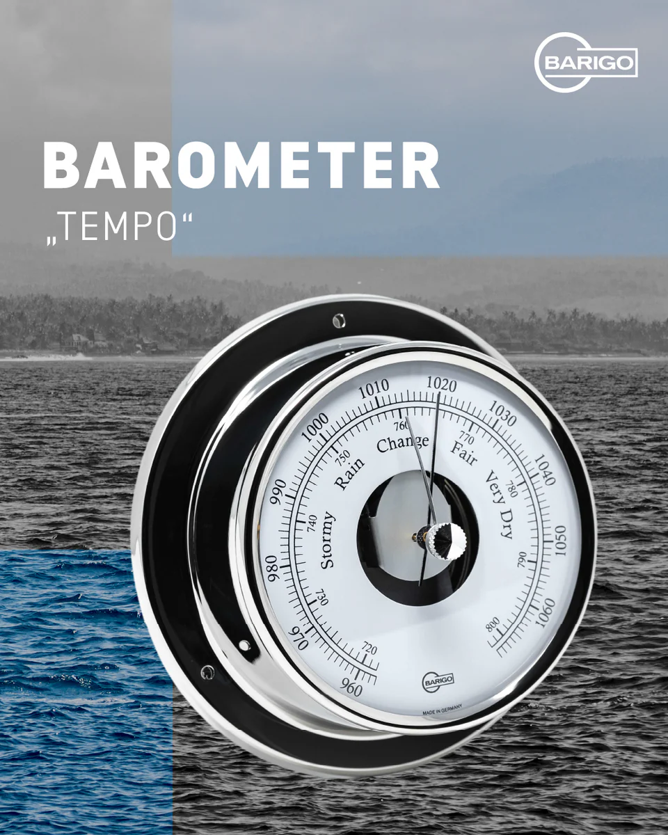 Barigo Tempo Barometer - Chroom - Image 6