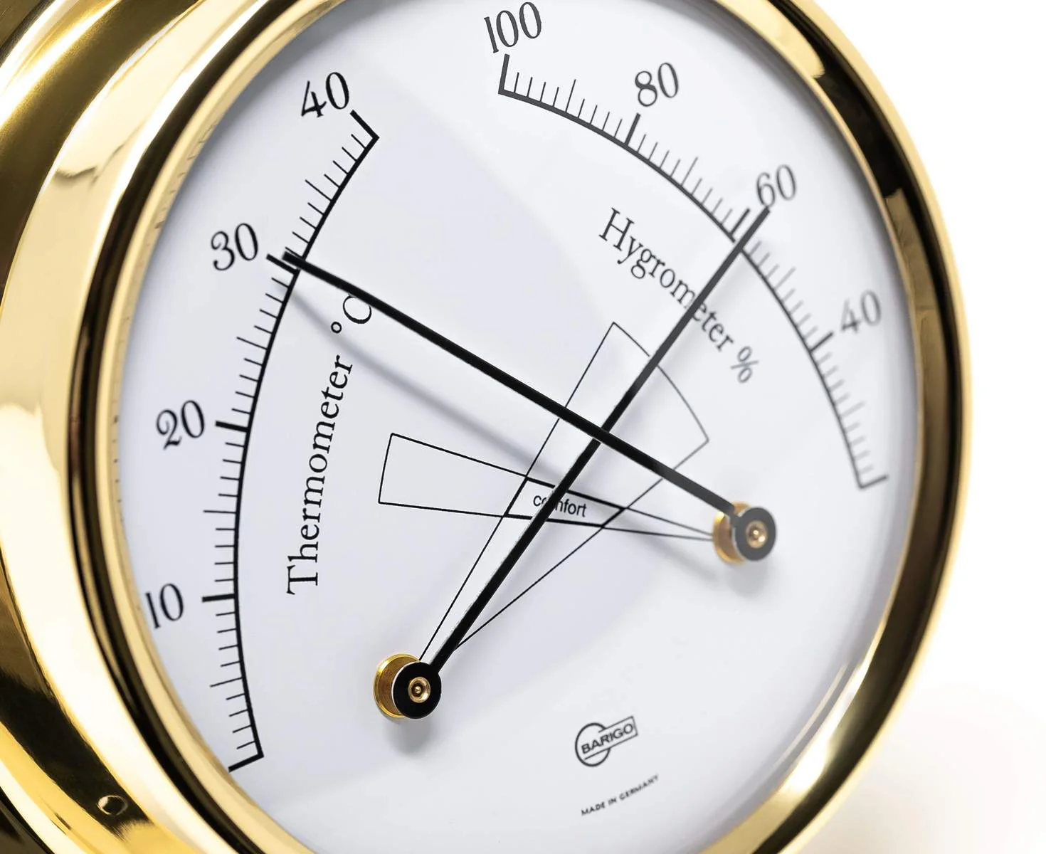 Barigo Tempo Comfortmeter - Messing - Image 3