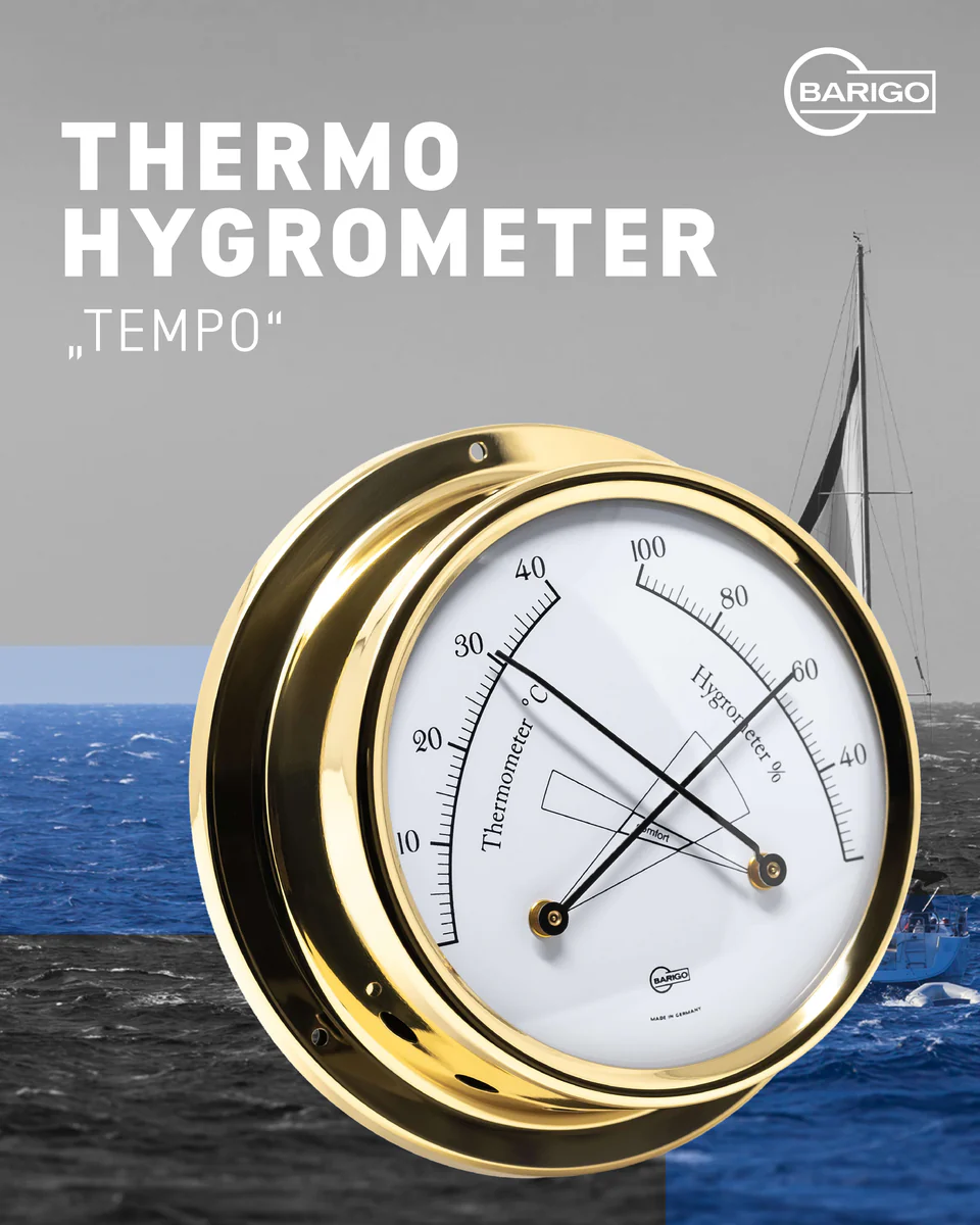 Barigo Tempo Comfortmeter - Messing - Image 6