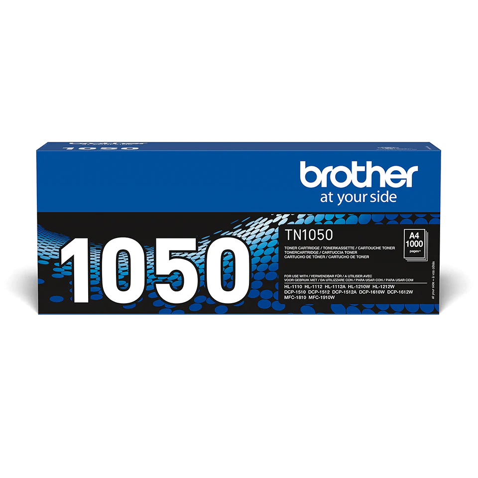 Brother TN-1050 print capaciteit tot 1000 pagina's