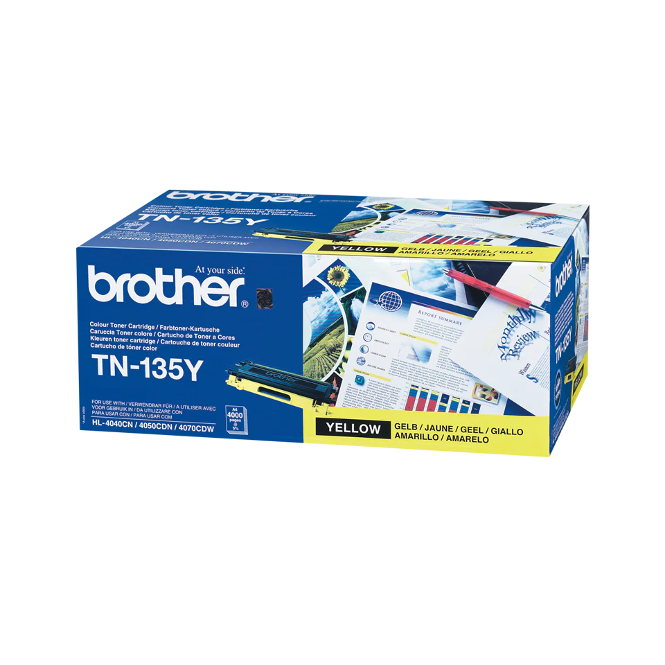 Brother TN-135Y voor max. 4000 pag.