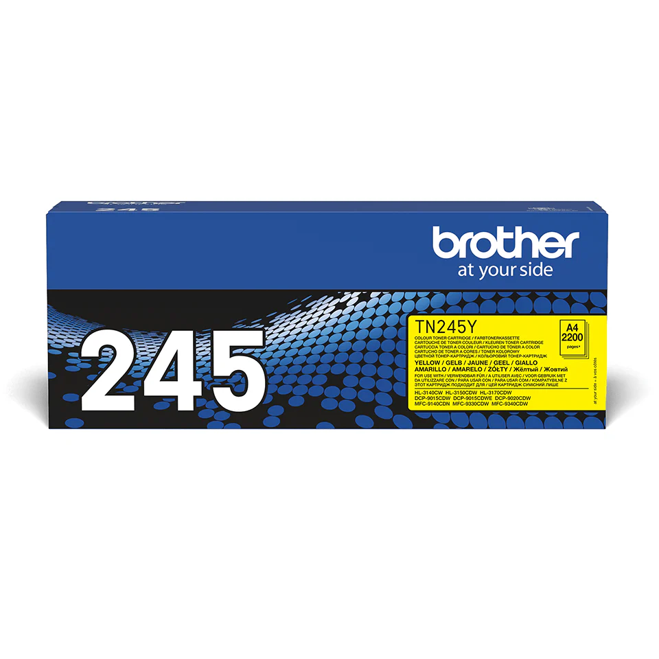 Brother TN-245Y voor ongeveer 2200 pagina's