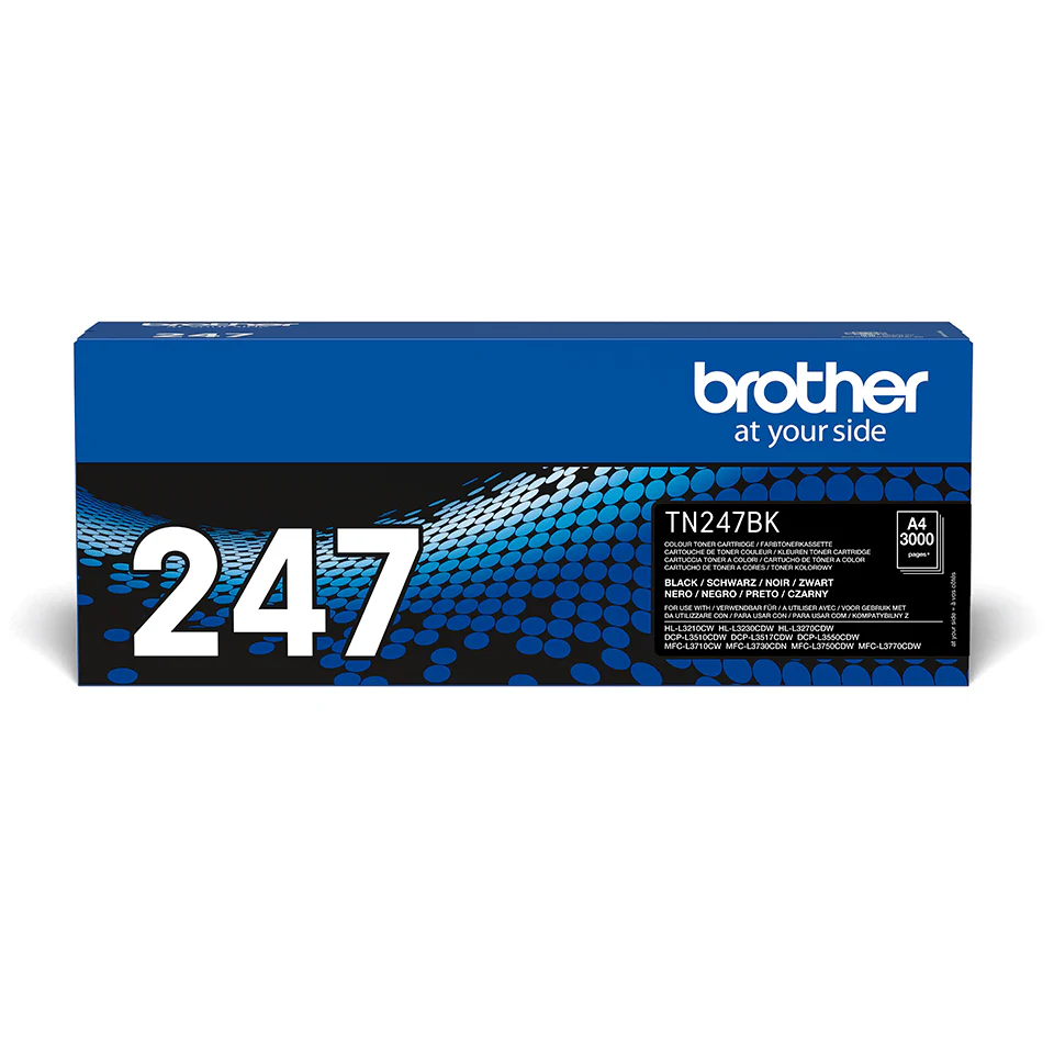 Brother TN247BK Geschikt Voor Ca. 2300 pagina´s