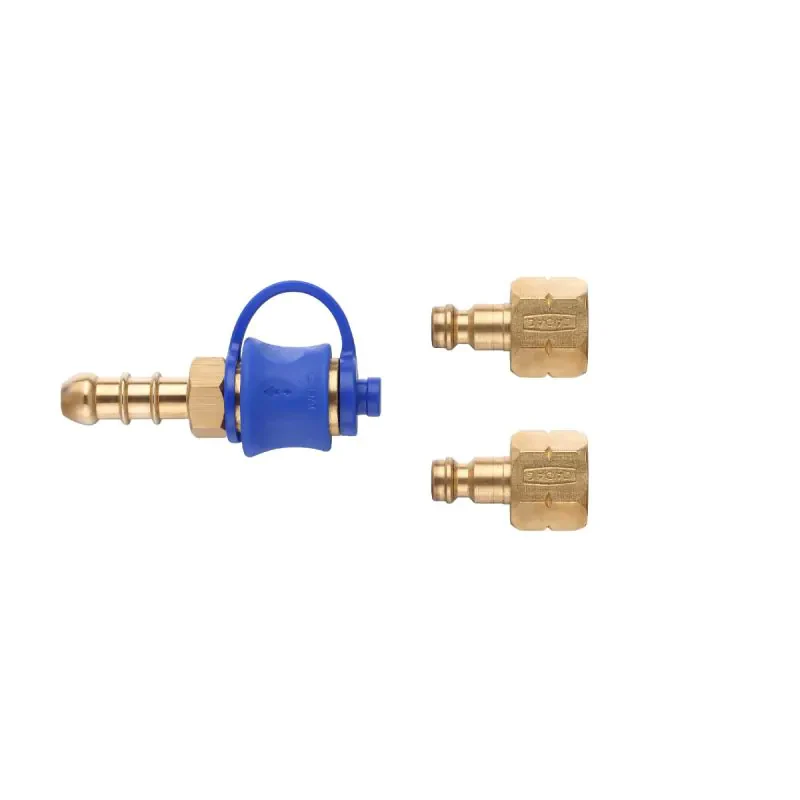 Cadac Quick Release Koppeling Incl 2 Connections voor BBQ op gas