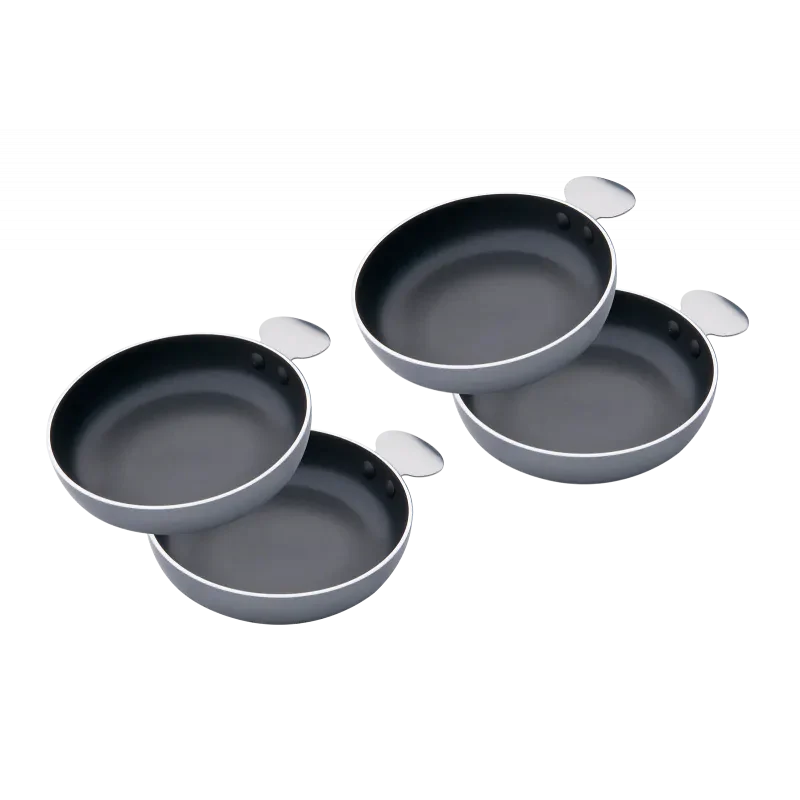 Cadac Tapas Set van 4 aluminium pannetjes