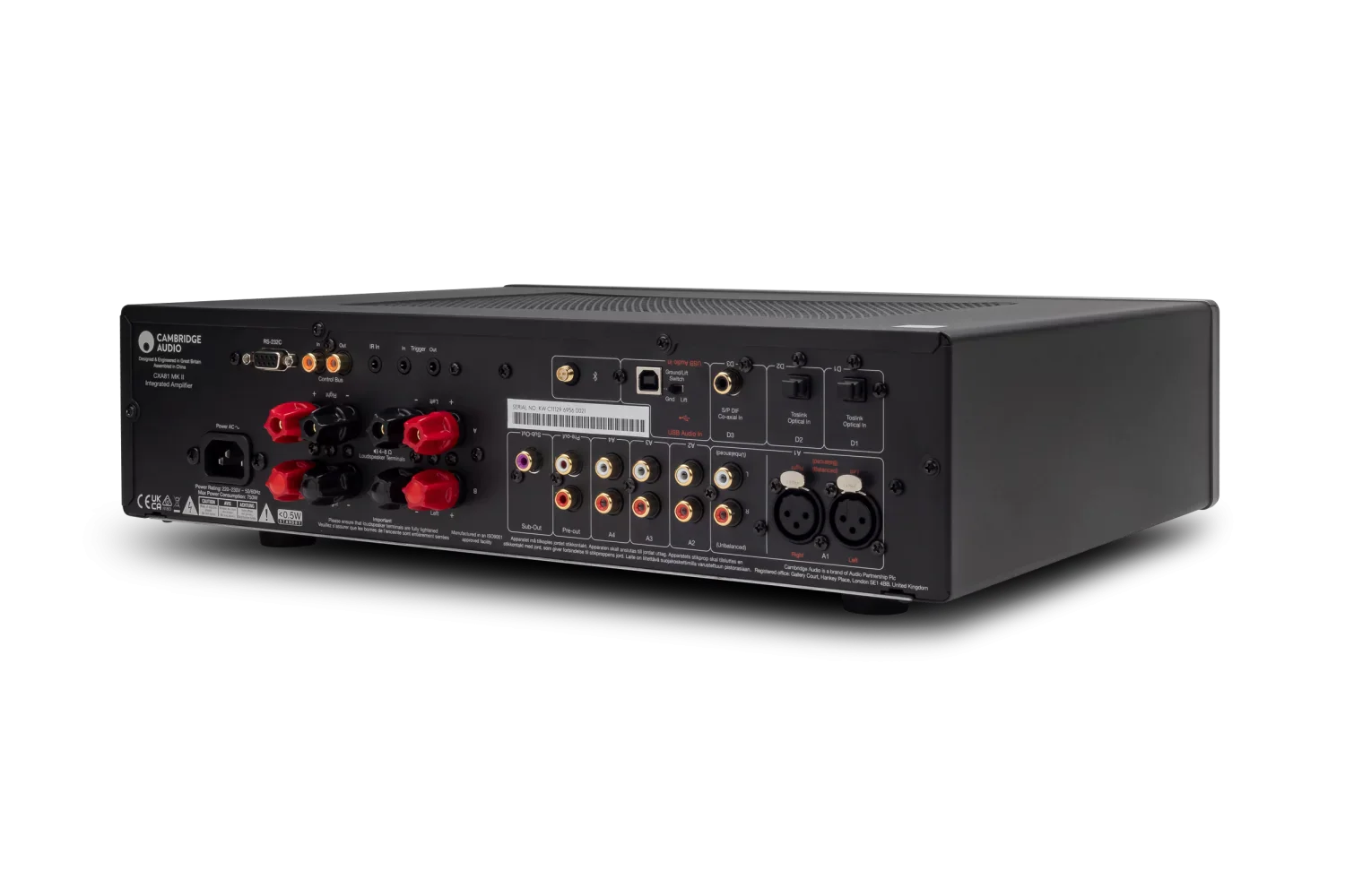 Cambridge Audio CXA81MKII Grijs 2x80Watt versterker met DAC - Image 4