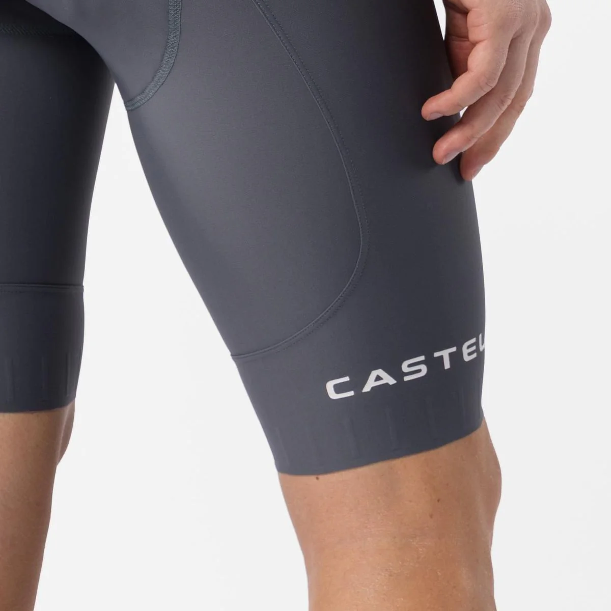 Castelli Espresso 2 Fietsbroek Kort Heren - Grijs - Image 3
