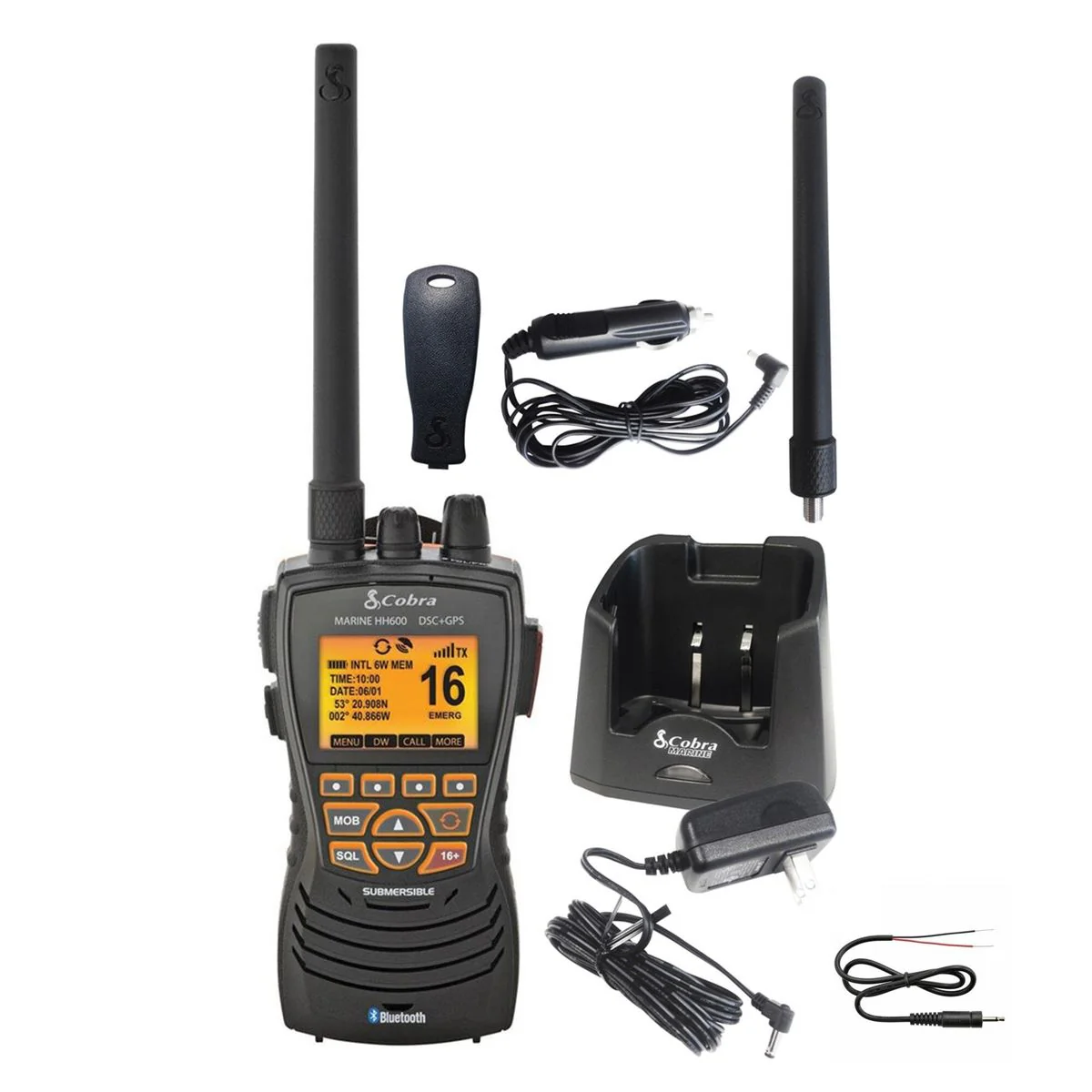 Cobra HH600 handmarifoon met DSC, ATIS, Bluetooth en VDES-gereed - Image 4