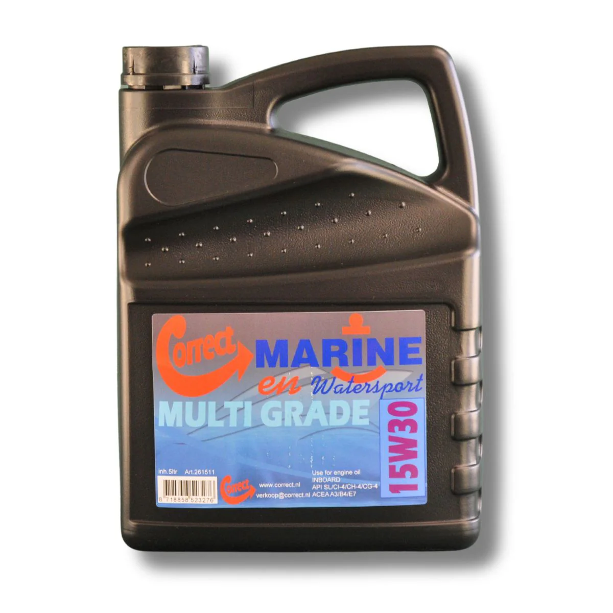 Correct Marine 15W-30 SL/CI-4 diesel/benzine motorolie 5 l