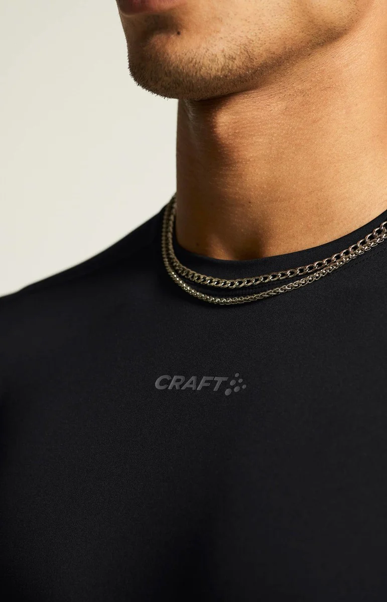 Craft ADV Essence SS Tee II hardloop- trainingsshirt korte mouwen zwart heren - Image 5