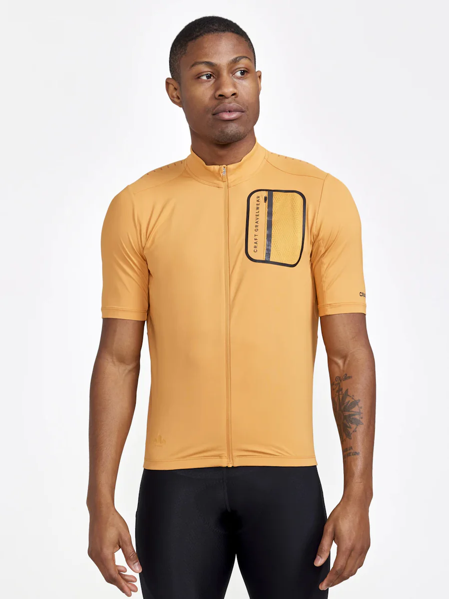 Craft ADV Offroad SS Jersey MTB fietsshirt korte mouwen oranje heren - Image 2