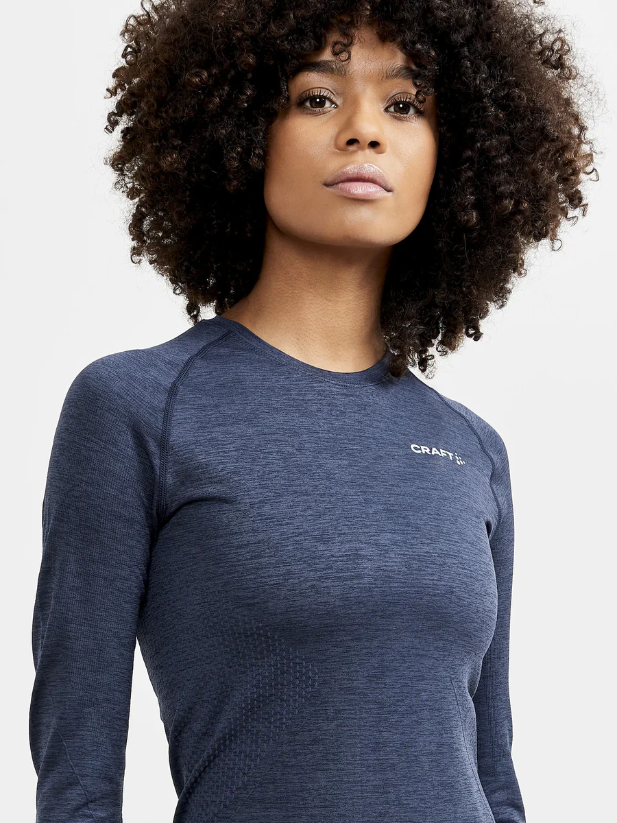 Craft Core Dry Active Comfort LS W thermoshirt lange mouwen  blauw dames - Image 4