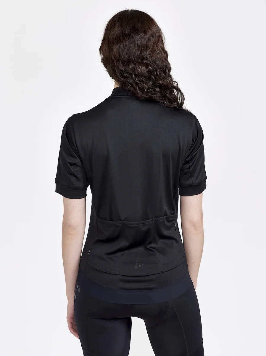 Craft Core Essence Jersey RF fietsshirt korte mouwen zwart dames - Image 3