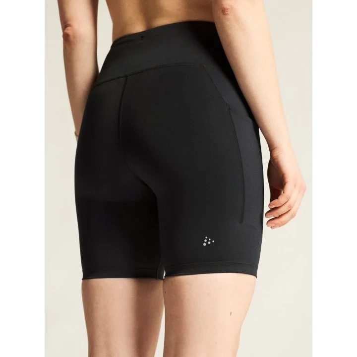 Craft Essence Short Tights 3 W Hardloopbroek Dames - Zwart - Image 4