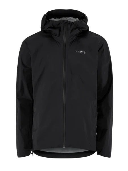 Craft Everyday Hydro Jacket M Regenjas Heren - Zwart