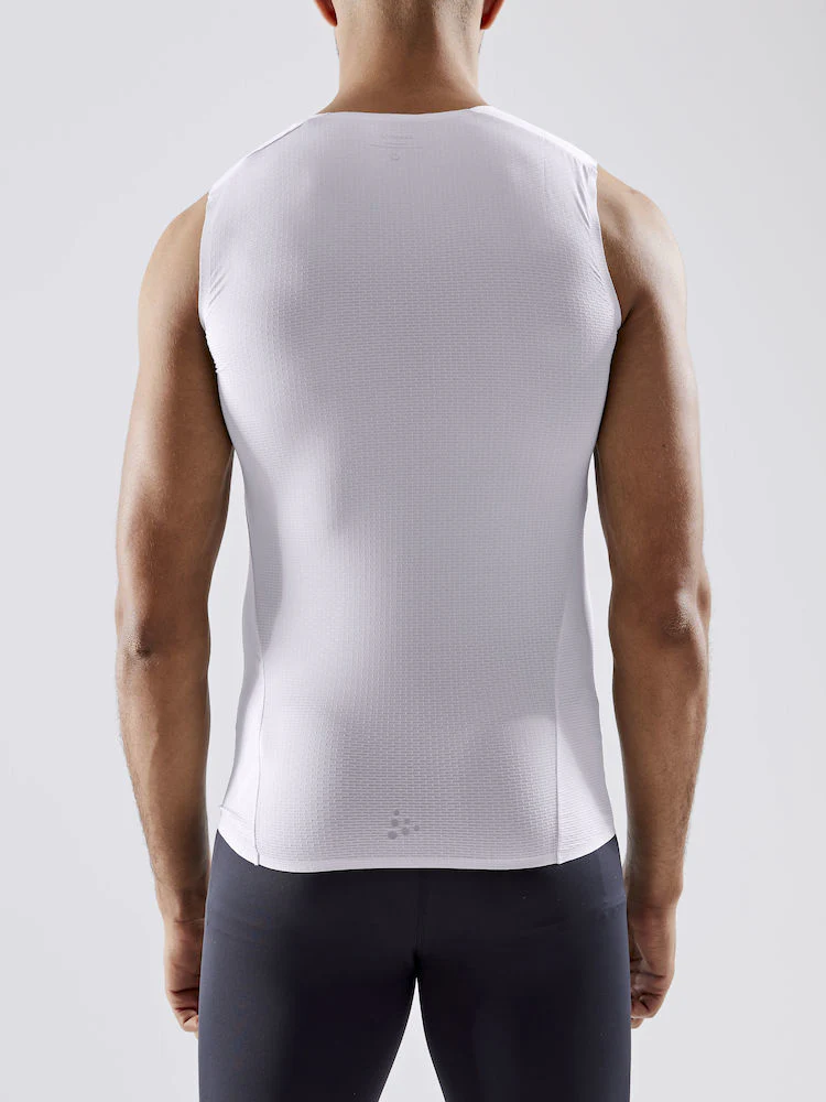 Craft Pro Dry Nanoweight SL ondershirt zonder mouwen wit heren - Image 3