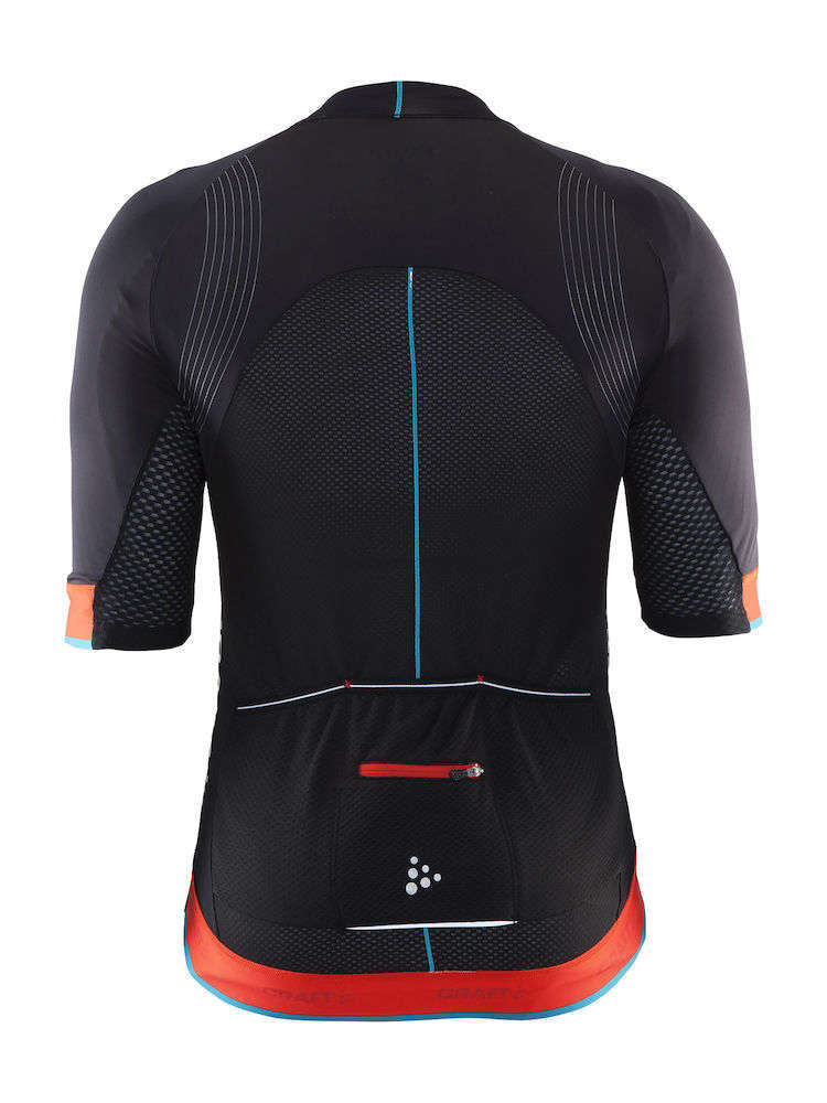 Craft Tech Aero Jersey fietsshirt korte mouwen zwart/rood heren - Image 3