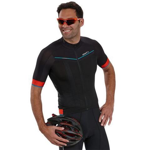 Craft Tech Aero Jersey fietsshirt korte mouwen zwart/rood heren - Image 5