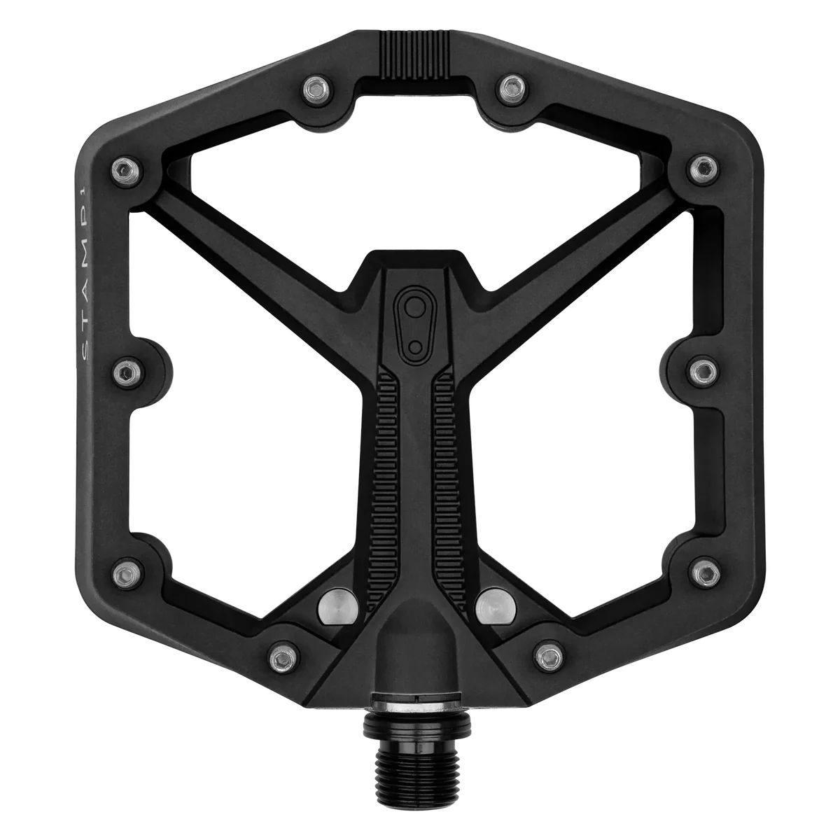 Crankbrothers Stamp 1 Large MTB pedalen (flat pedals) zwart
