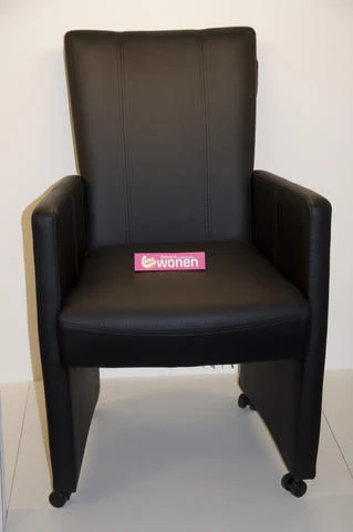 CSW Victoria stoel met gasveer verstelbare rugleuning, wielen, armhoogte 67cm - Image 4
