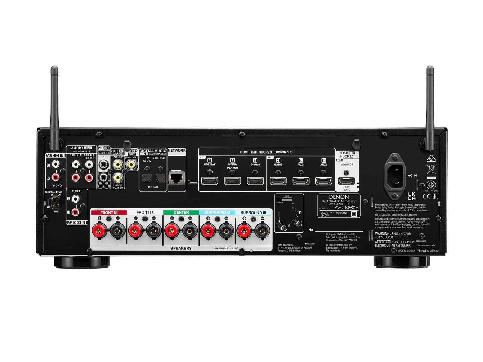 Denon AVC-S670HBKE2 - Image 2