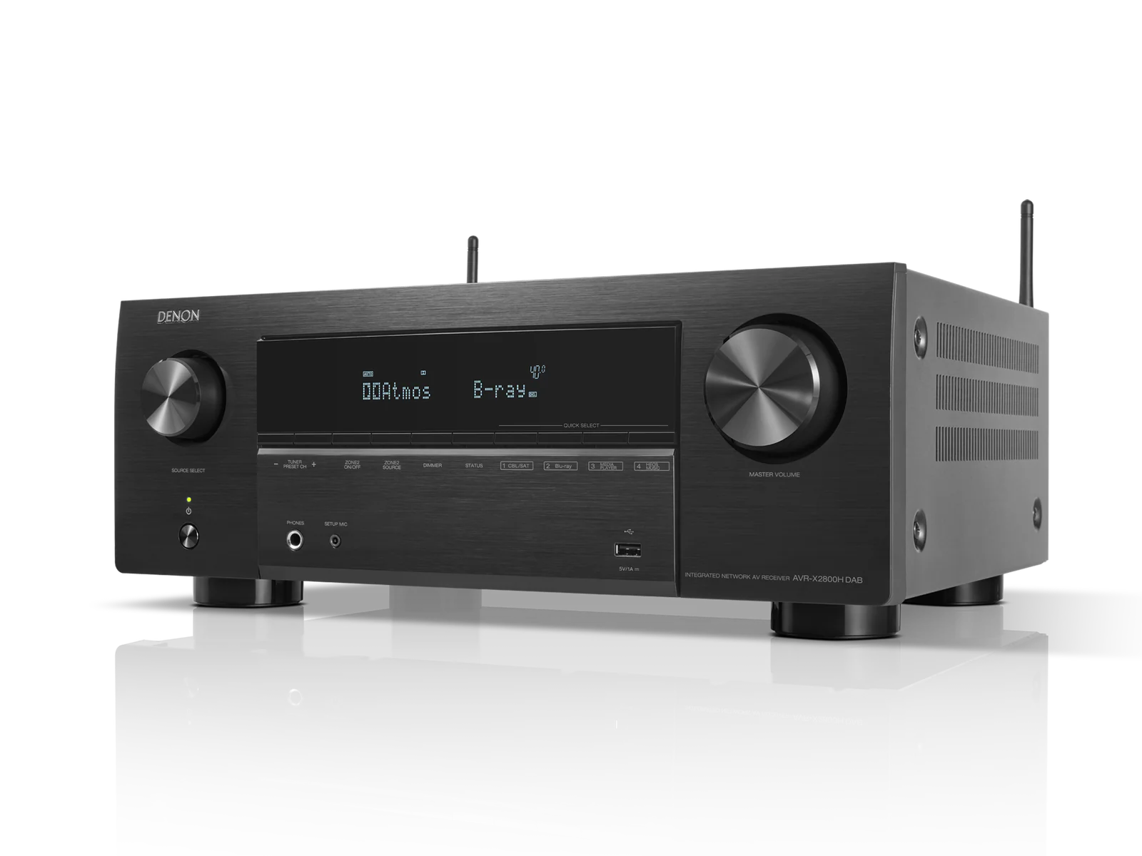 Denon AVR-X2800HDABBKE2 surround receiver met DAB+ tuner - Image 2