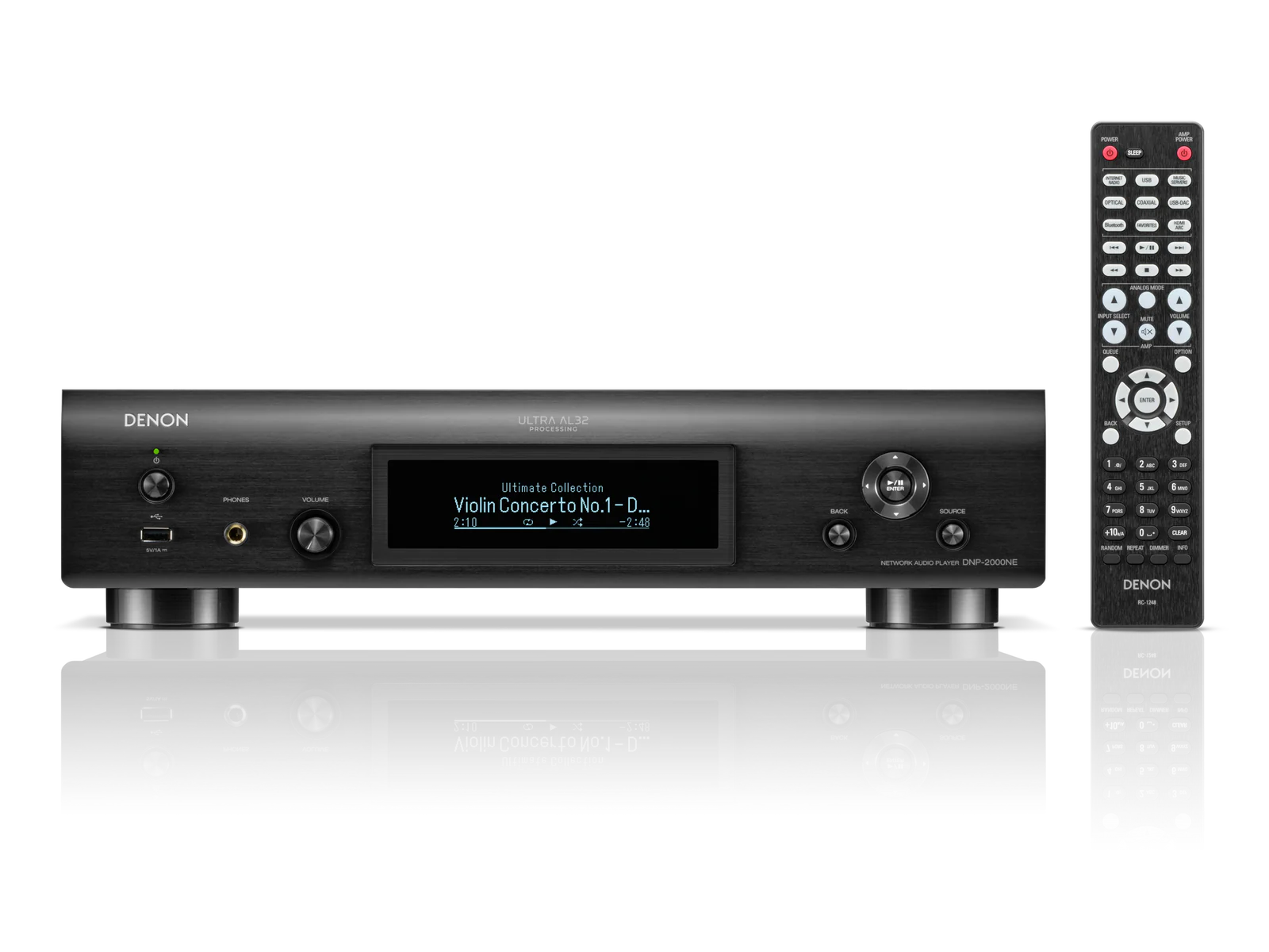 Denon DNP-2000NE zwart netwerk audio speler