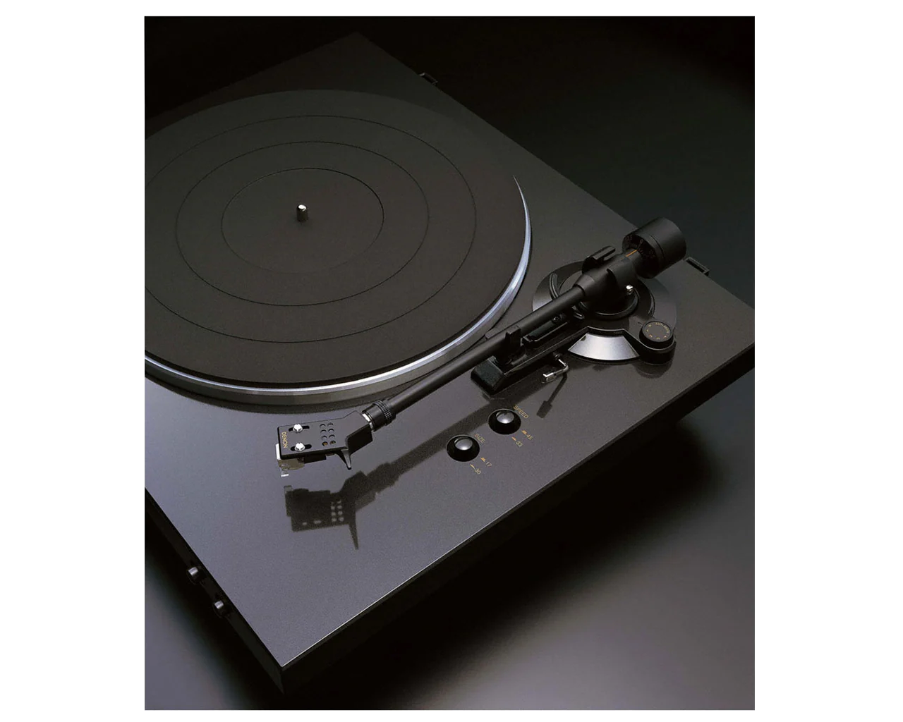 Denon DP300FBKE2 platenspeler 33 en 45 toeren en met phono-versterker. - Image 4