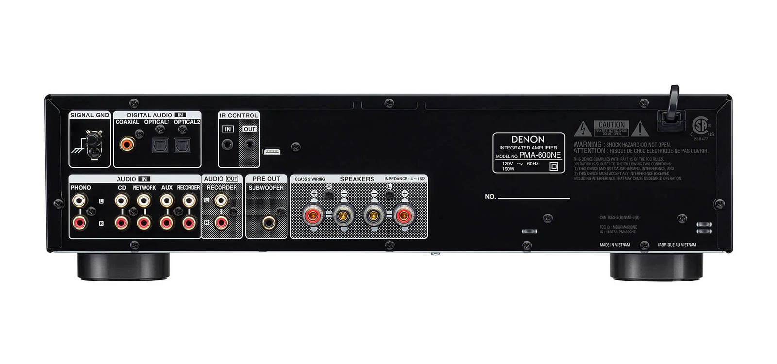Denon PMA600NESPE2 versterker met 2x70 watt - Image 4