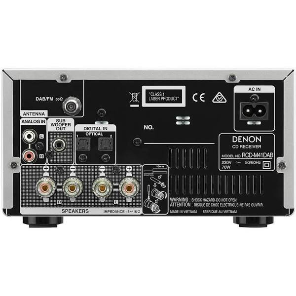 Denon RCDM41DABSPEK receiver met ingebouwde CD speler - Image 2