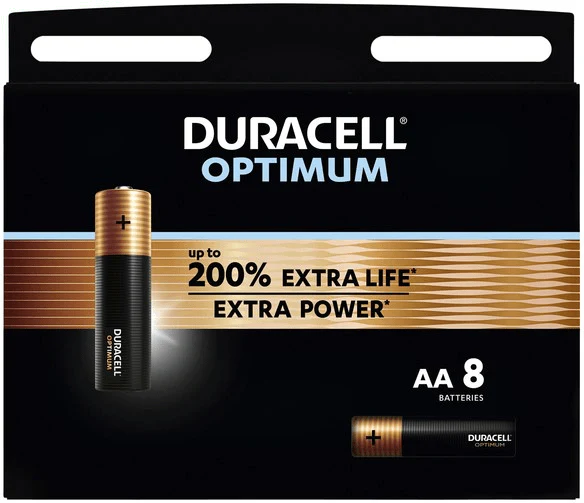 Duracell AA Plus Alkaline 4 stuks