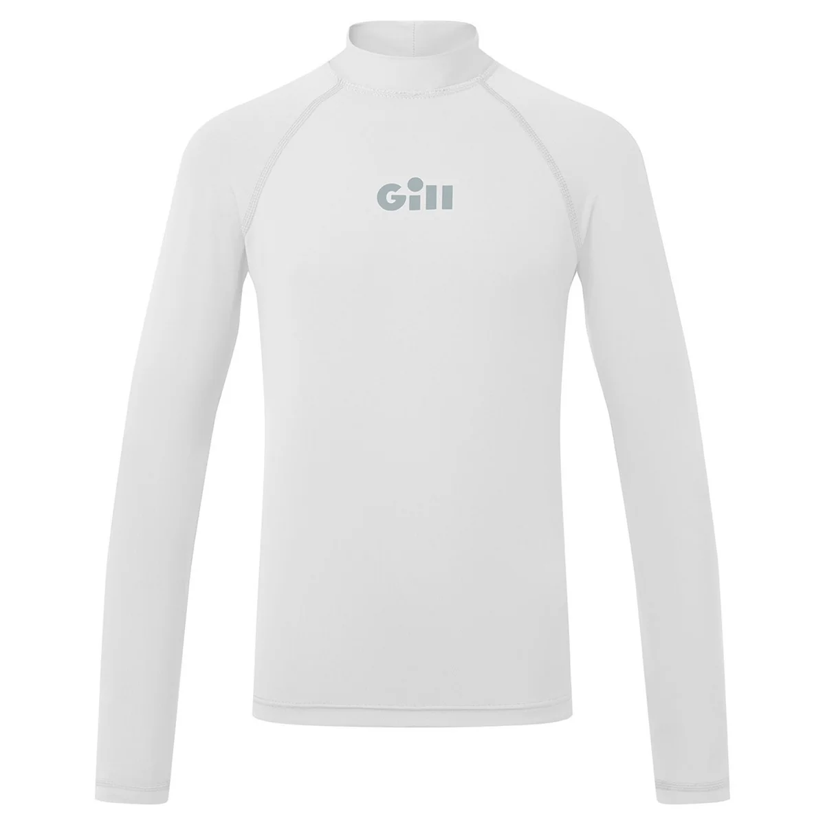 Gill Junior ZenZero Rash sneldrogend UV50+ beschermende lycra wit