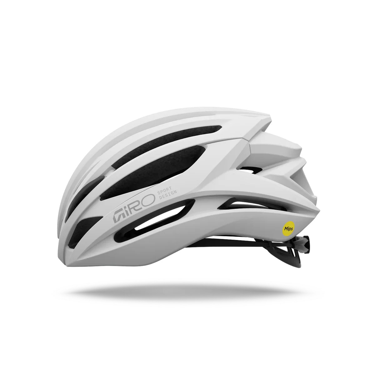 Giro Syntax Mips Race Fietshelm - Mat Wit - Image 2