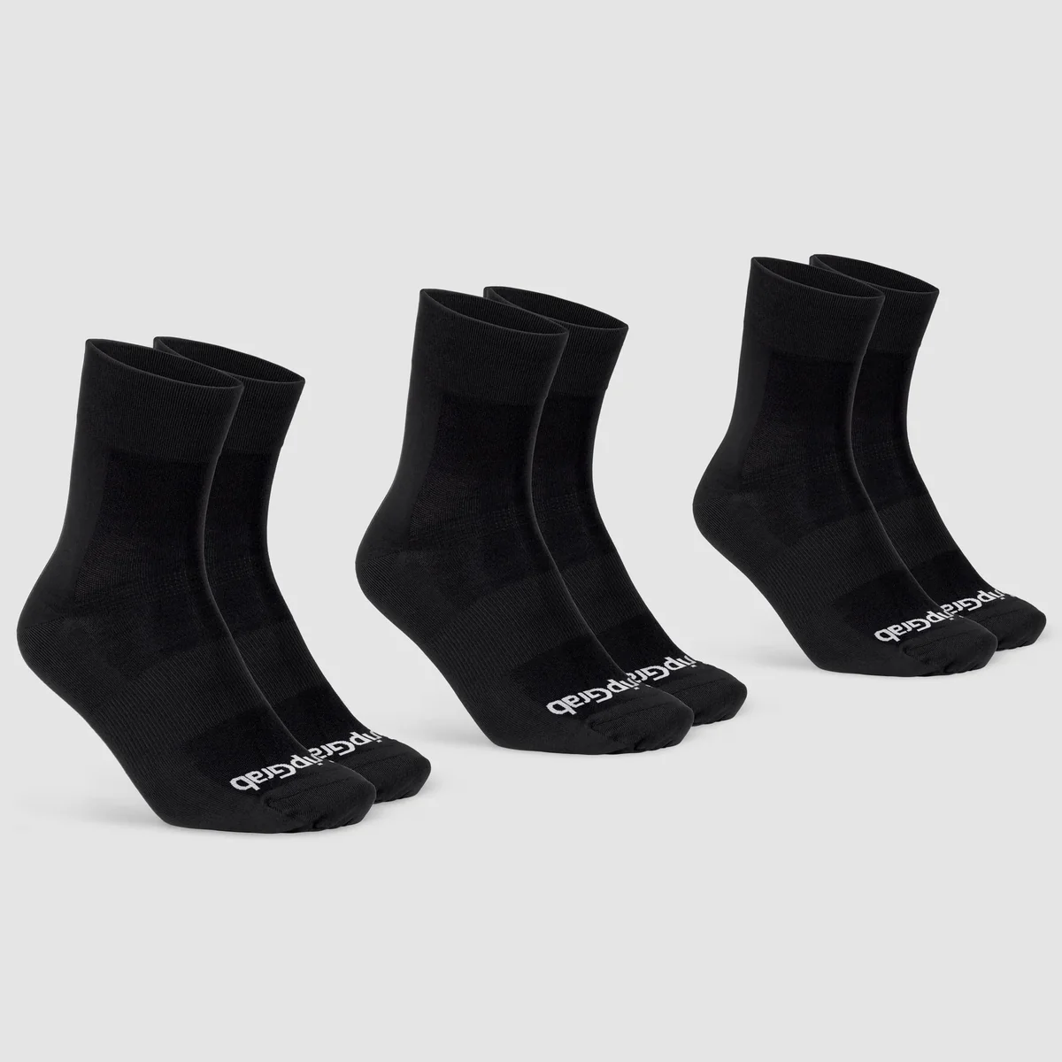 GripGrab Lightweight SL Regular Cut Zomer Fietssokken 3-Pack - Zwart - Image 4