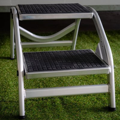Haba Darwin boot/caravan opstap dubbel aluminium - Image 2