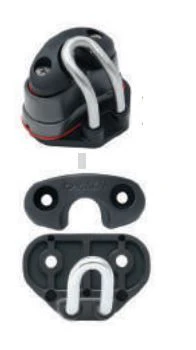 Harken 498 Micro Klem 2-6mm met geleide oog set - Image 2
