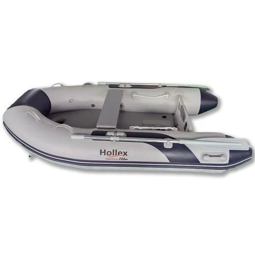 Hollex by Hibo 3.30 rubberboot airdeck lichtgrijs