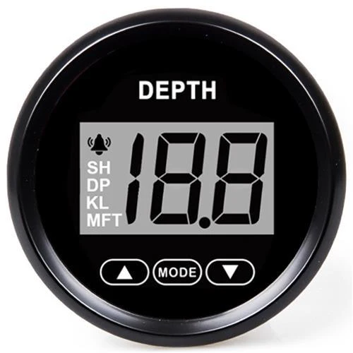 Hollex Dieptemeter 12/24 Volt met spiegeltransducer zwart - Image 2