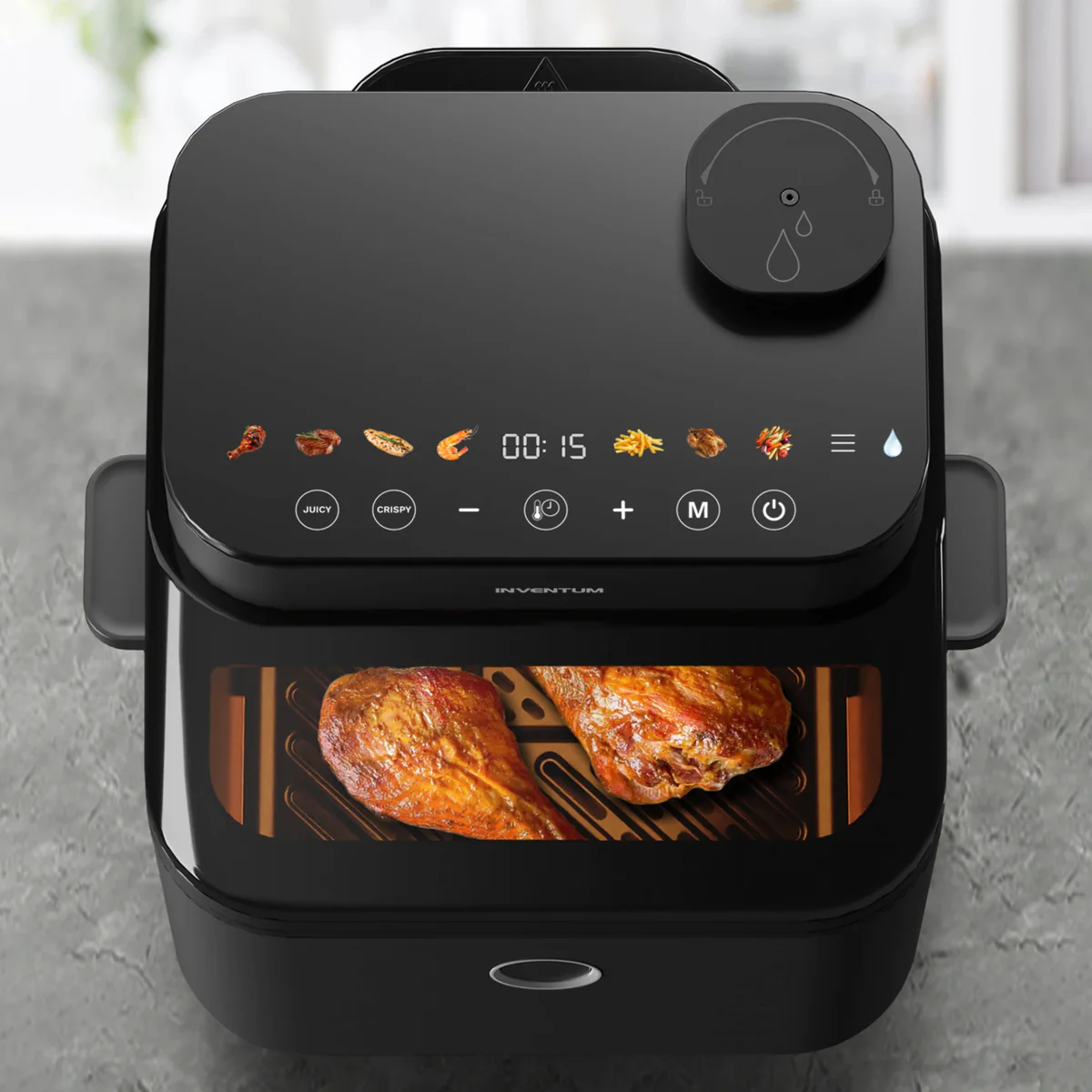 Inventum GF730HLDB hete lucht friteuse met stoom functie - Image 12