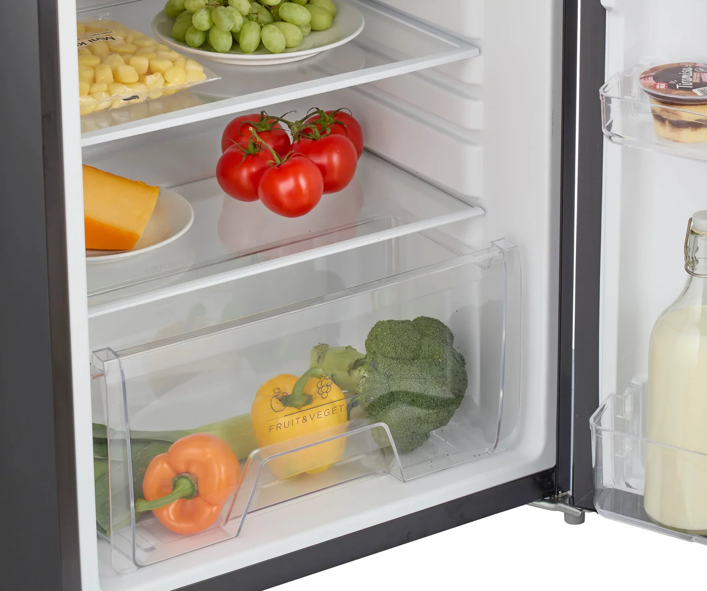 Inventum KV550B koelvries-combinatie in zwart, 55cm breed - Image 4