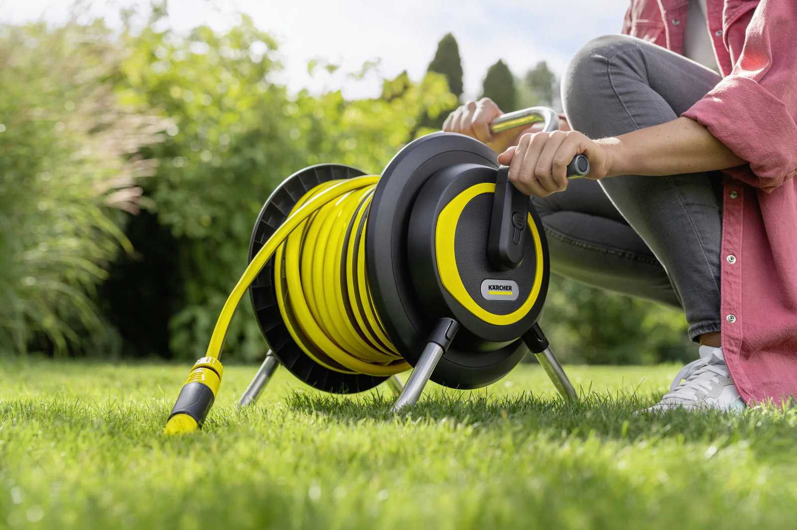Karcher HR4.30 SET Waterhaspel met 30 Meter Slang en Sproeistuk - Image 4