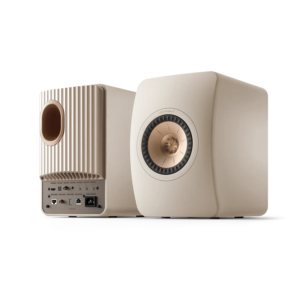 Kef LS50WIRELESS II zand actieve draadloze luidsprekerset - Image 3