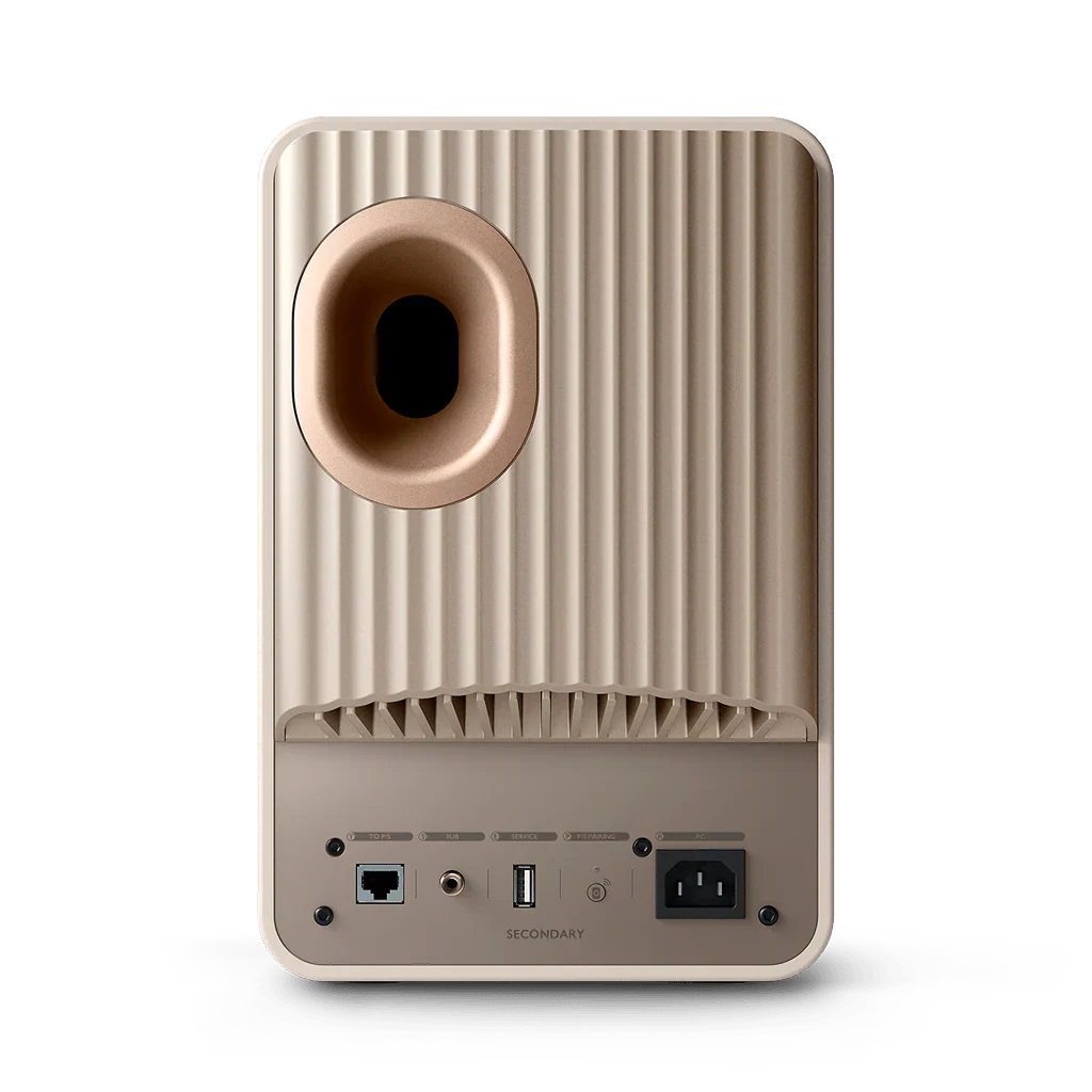 Kef LS50WIRELESS II zand actieve draadloze luidsprekerset - Image 6