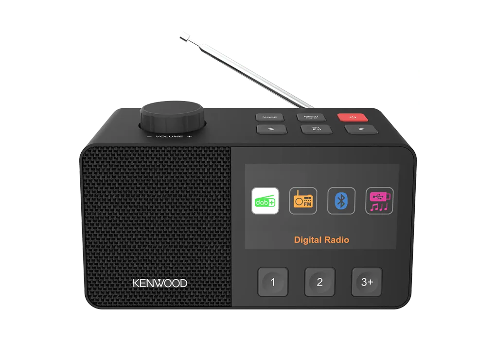 Kenwood CR-M70DAB-B Compacte Senioren radio Stereo / FM/DAB/BT/ASA zwart - Image 3