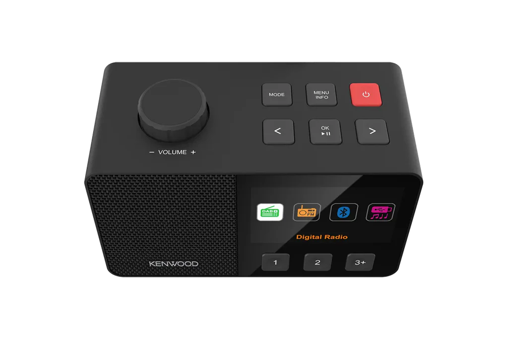 Kenwood CR-M70DAB-B Compacte Senioren radio Stereo / FM/DAB/BT/ASA zwart - Image 4